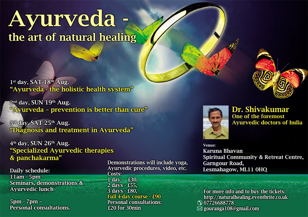 Course â€œAyurveda – the Art of Natural Healingâ€ thumbnail