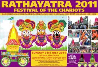 Hare Krishna Festival of Chariots attracts thousands to Leicester city centre thumbnail